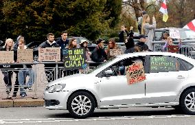 Regular rally in support of Ukrainian POWs in Kyiv