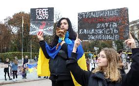 Regular rally in support of Ukrainian POWs in Kyiv