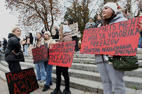 Regular rally in support of Ukrainian POWs in Kyiv