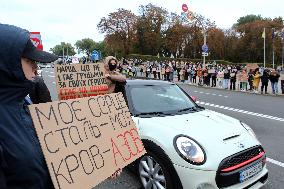 Regular rally in support of Ukrainian POWs in Kyiv