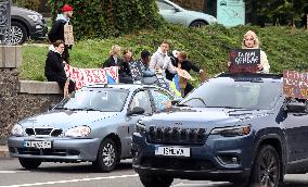 Regular rally in support of Ukrainian POWs in Kyiv