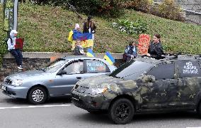 Regular rally in support of Ukrainian POWs in Kyiv