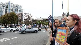 Regular rally in support of Ukrainian POWs in Kyiv