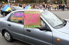 Regular rally in support of Ukrainian POWs in Kyiv