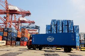 Lianyungang Port Working Scenery