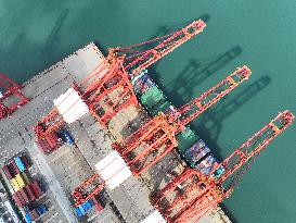 Lianyungang Port Working Scenery