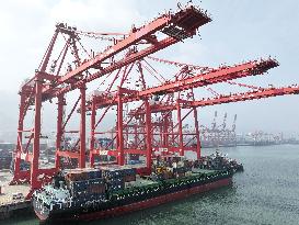 Lianyungang Port Working Scenery