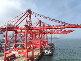 Lianyungang Port Working Scenery