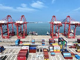 Lianyungang Port Working Scenery