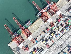 Lianyungang Port Working Scenery