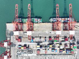 Lianyungang Port Working Scenery