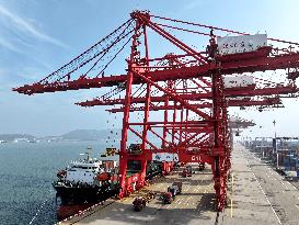 Lianyungang Port Working Scenery