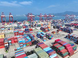 Lianyungang Port Working Scenery