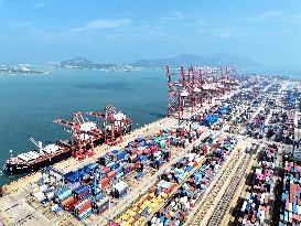 Lianyungang Port Working Scenery