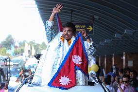 Nepalese Youngest Record Holder Climber Nima Rinji Sherpa.