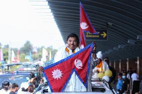 Nepalese Youngest Record Holder Climber Nima Rinji Sherpa.