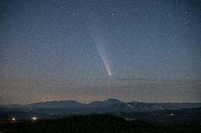 Comet C/2023 A3 Tsuchinshan-ATLAS Approaches Earth: Observation From Castell De Lladurs