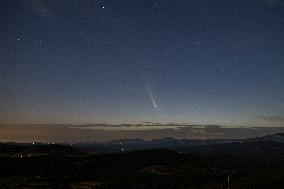 Comet C/2023 A3 Tsuchinshan-ATLAS Approaches Earth: Observation From Castell De Lladurs