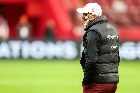 Team Poland before UEFA Nations League match against Croatia