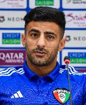 2026 FIFA World Cup Qualifier -Kuwait Press Conference