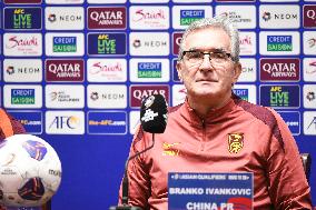 China's Head Coach Branko Ivankovic