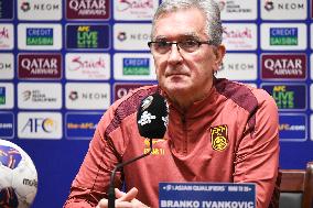 China's Head Coach Branko Ivankovic