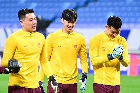 Chinese Football Team Training