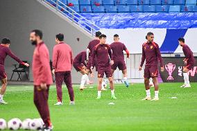 Chinese Football Team Training