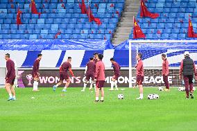 Chinese Football Team Training