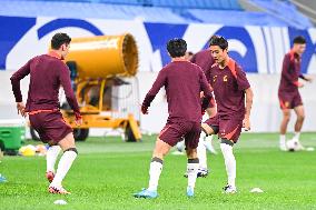 Chinese Football Team Training