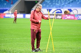 Chinese Football Team Training