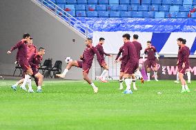 Chinese Football Team Training