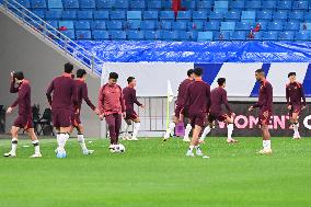 Chinese Football Team Training