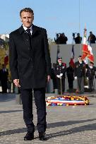 Belgian Royal Couple Attend A Ceremony At The Arc De Triomphe - Paris