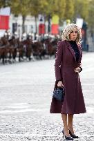 Belgian Royal Couple Attend A Ceremony At The Arc De Triomphe - Paris