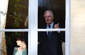 Belgian Royal Couple Received To Lunch At Matignon - Paris