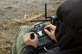 Ukrainian drone operators get UAVs ready for combat mission in Kharkiv region