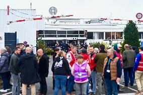 CGT Union Protests Sanofi - Lisieux