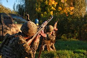 Mobile fire group of Ukrainian border guards protects sky over Odesa region