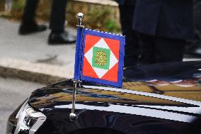 The Memorial Ceremony At The Monument For The Massacre Of The Little Martyrs Of Gorla