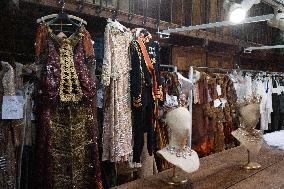 Queen Mathilde and Brigitte Macron visit the Opera Garnier - Paris