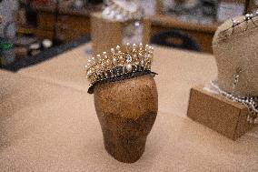 Queen Mathilde and Brigitte Macron visit the Opera Garnier - Paris