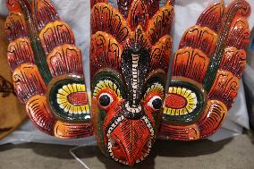 Traditional Sri Lankan Wooden Masks