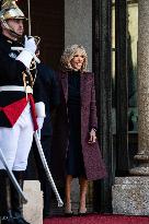 King Philippe & Queen Mathilde of Belgium State Visit To France - Day One