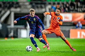 Netherlands v Sweden - European Under-21 Championship 2025 Qualifying