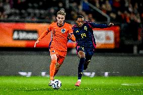 Netherlands v Sweden - European Under-21 Championship 2025 Qualifying