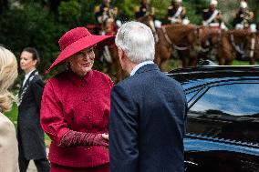 King Philippe & Queen Mathilde of Belgium State Visit To France - Day One