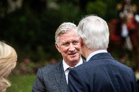 King Philippe & Queen Mathilde of Belgium State Visit To France - Day One