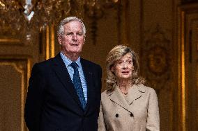 King Philippe & Queen Mathilde of Belgium State Visit To France - Day One