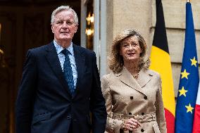 King Philippe & Queen Mathilde of Belgium State Visit To France - Day One